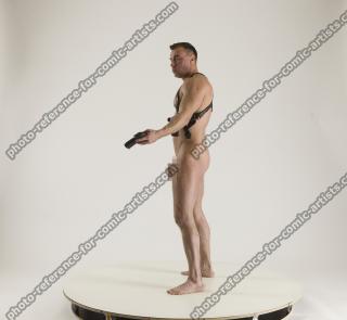 2020 01 MICHAEL NAKED SOLDIER DIFFERENT POSES WITH GUN (1)